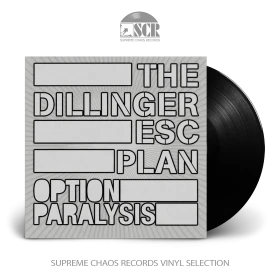 THE DILLINGER ESCAPE PLAN · Option Paralysis | BLACK LP (Mathcore Vinyl)