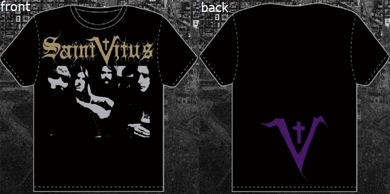 SAINT VITUS · V - Band | TS-S ( Clothes)
