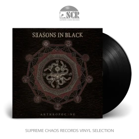 SEASONS IN BLACK · Anthropocene | BLACK LP (Death Metal Vinyl)
