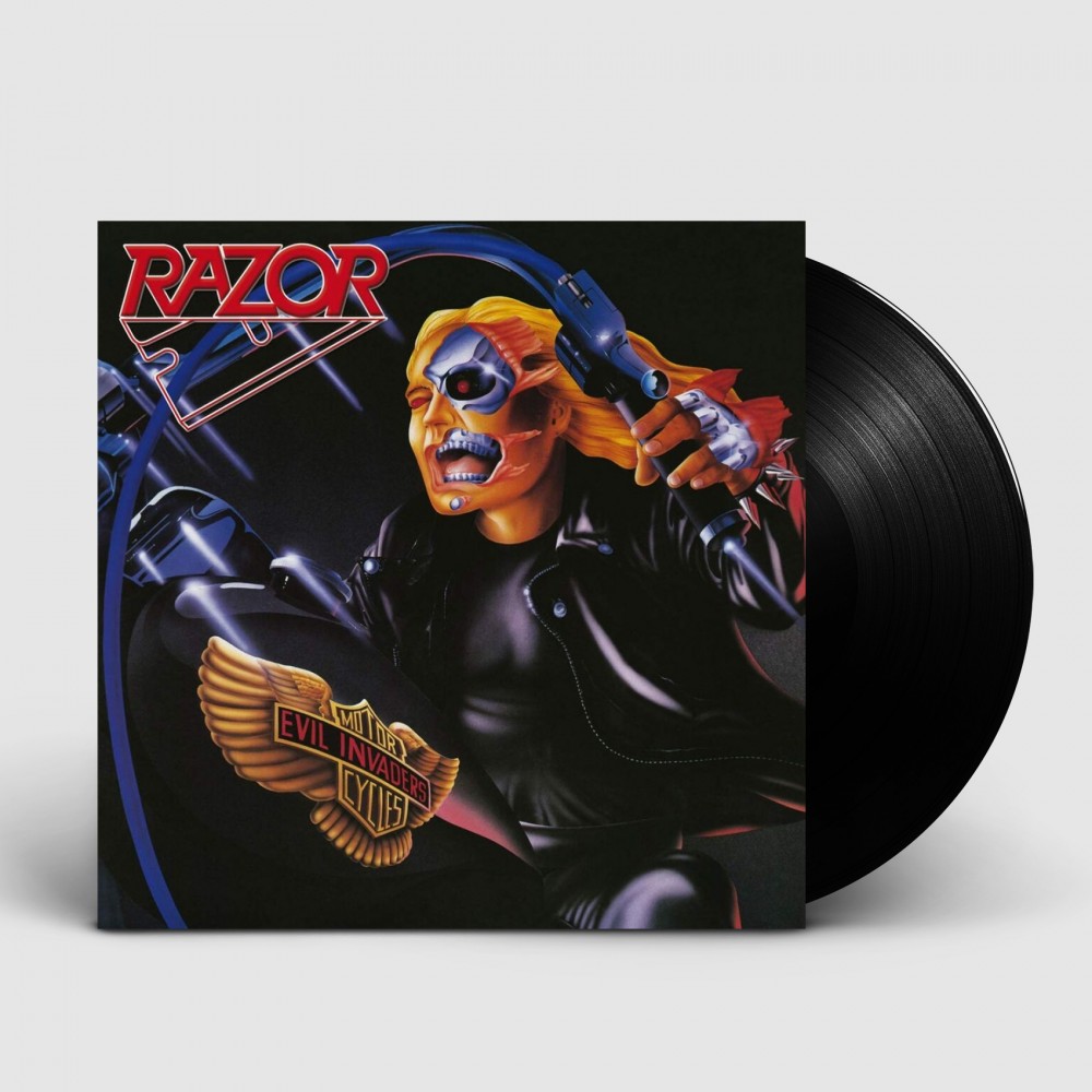 RAZOR · Evil Invaders | BLACK LP (Thrash Metal Vinyl)