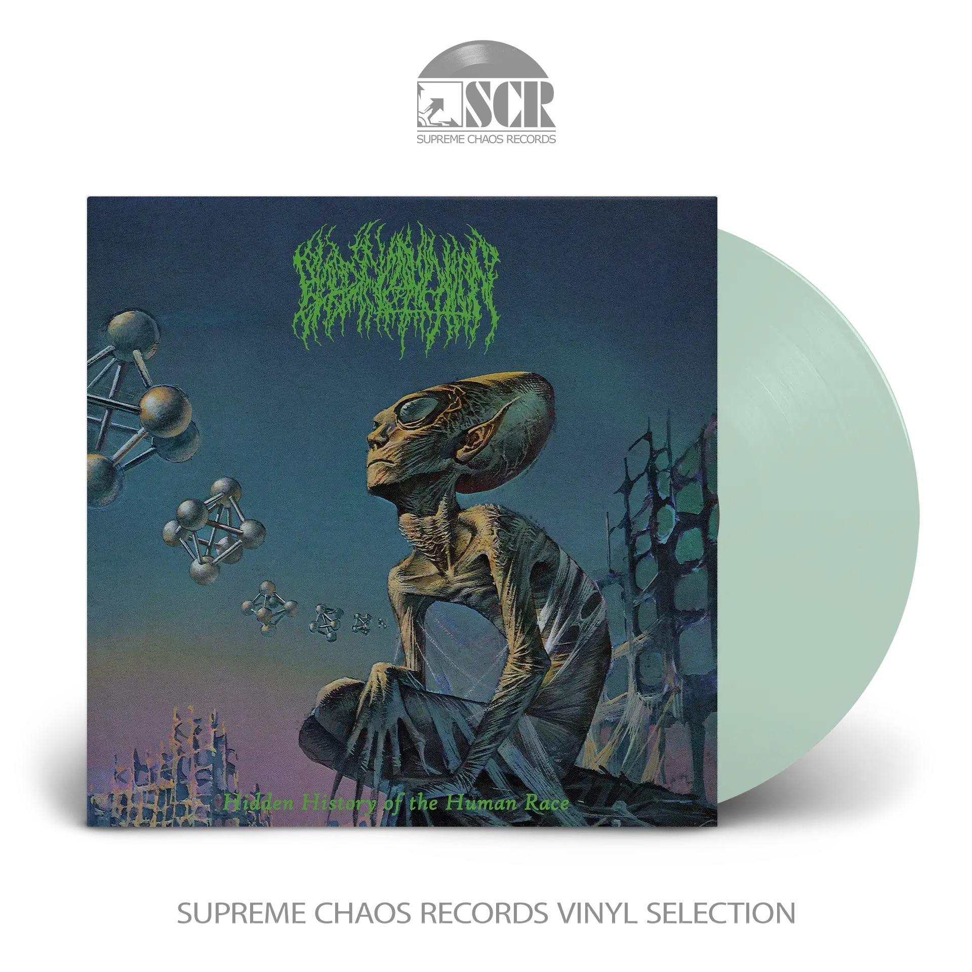 BLOOD INCANTATION - Hidden History of the Human Race (Re-Release 2025) · COKE BOTTLE GREEN LP BLOOD INCANTATION - Hidden History of the Human Race (Re-Release 2025) · COKE BOTTLE GREEN LP (Death Metal Vinyl)