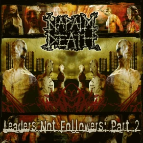 NAPALM DEATH · Leaders Not Followers: Part 2 | ORANGE/BLACK SPLATTER LP (Grindcore Vinyl) · Bild 2