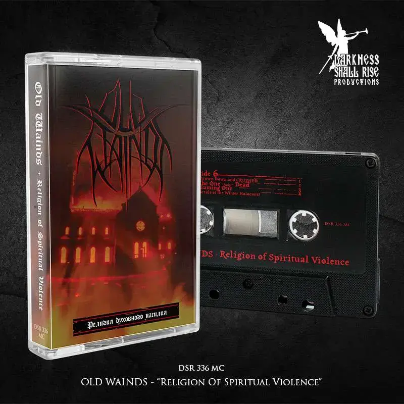 OLD WAINDS · Religion Of Spiritual Violence | BLACK TAPE (Black Metal Tapes)