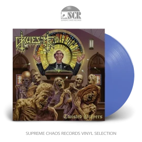 GRUESOME · Twisted Prayers | TRANSPARENT BLUE LP (Death Metal Vinyl)
