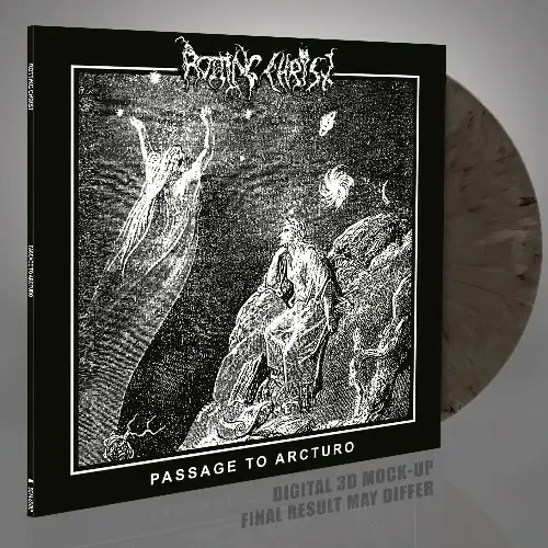 ROTTING CHRIST · Passage To Arcturo | SILVER/BLACK MARBLED LP (Black Metal Vinyl)