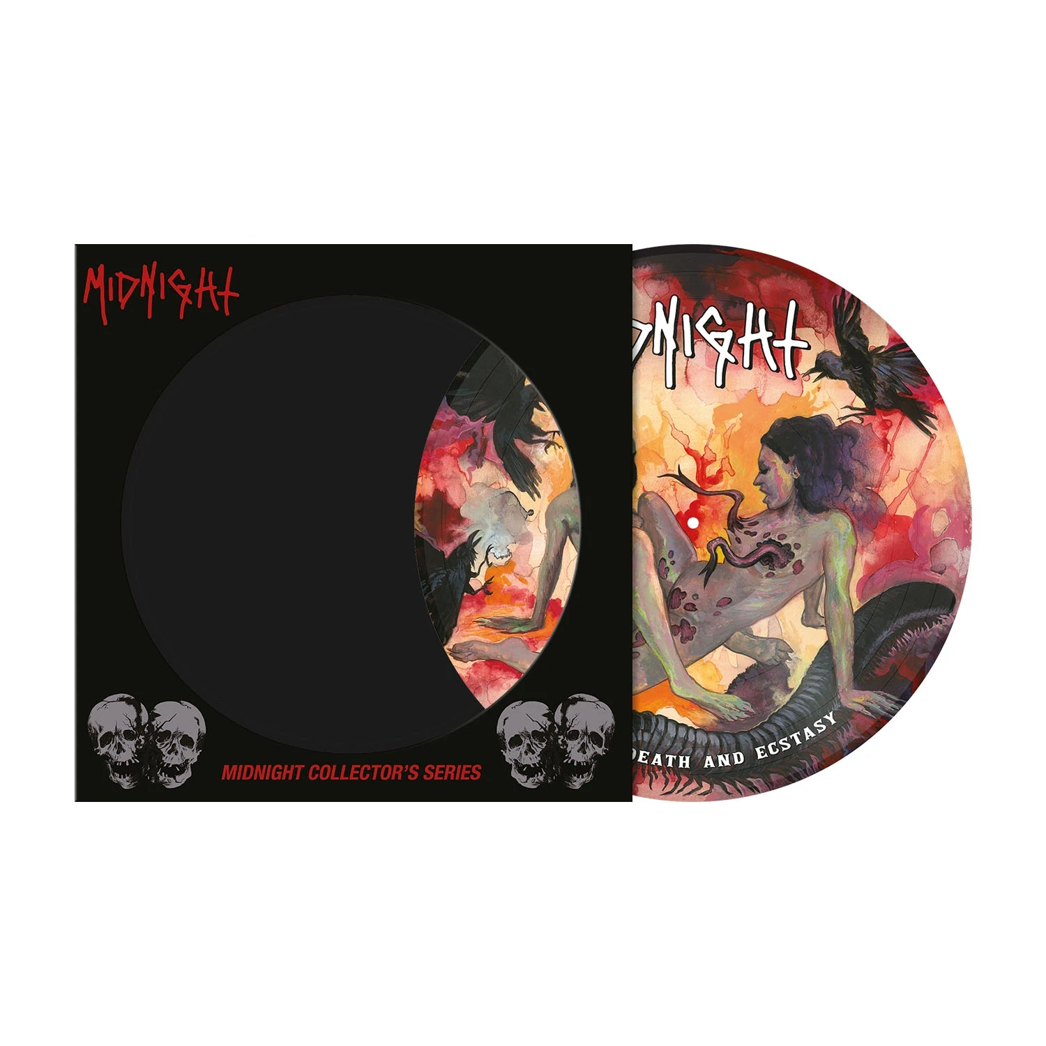 MIDNIGHT · Sweet Death and Ecstasy | PICTURE DISC LP (Heavy Metal/Thrash Metal/Black Metal Vinyl)