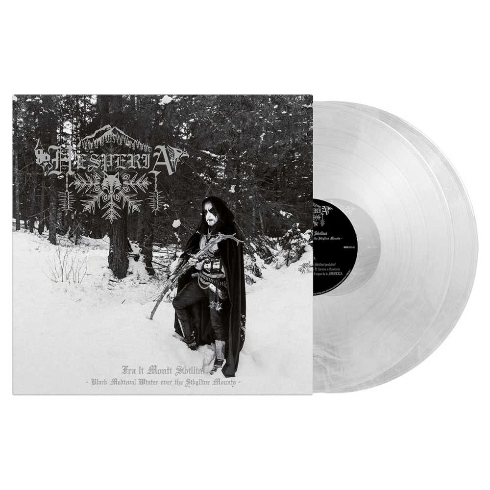 HESPERIA · Fra Li Monti Sibillini (Black Medieval Winter Over The Sibylline Mounts) | ICE MARBLED 2LP (Atmospheric Black Metal Vinyl)
