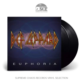 DEF LEPPARD · Euphoria | BLACK DLP (Hard Rock Vinyl)