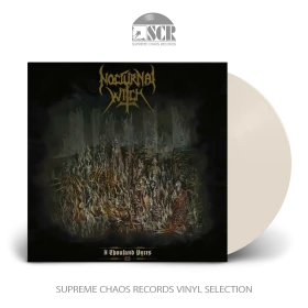 NOCTURNAL WITCH · A Thousand Pyres | BONE LP (Black Metal/Thrash Metal Vinyl)