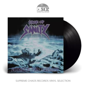 EDGE OF SANITY · Nothing But Death Remains (Re-issue 2024) | BLACK LP (Melodic Death Metal Vinyl)