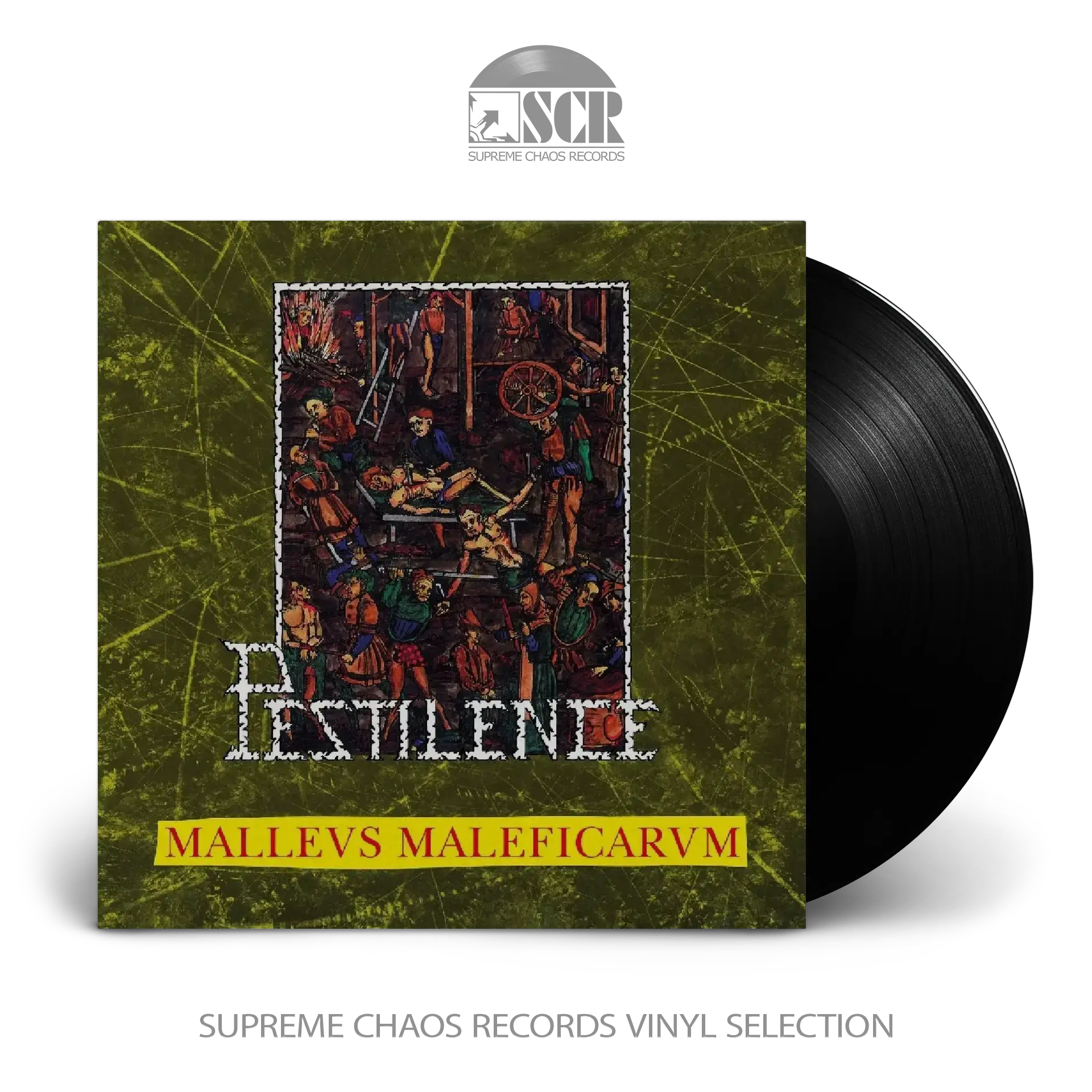 PESTILENCE · Malleus Maleficarum (Re-Release 2023) | BLACK LP (Death Metal Vinyl)