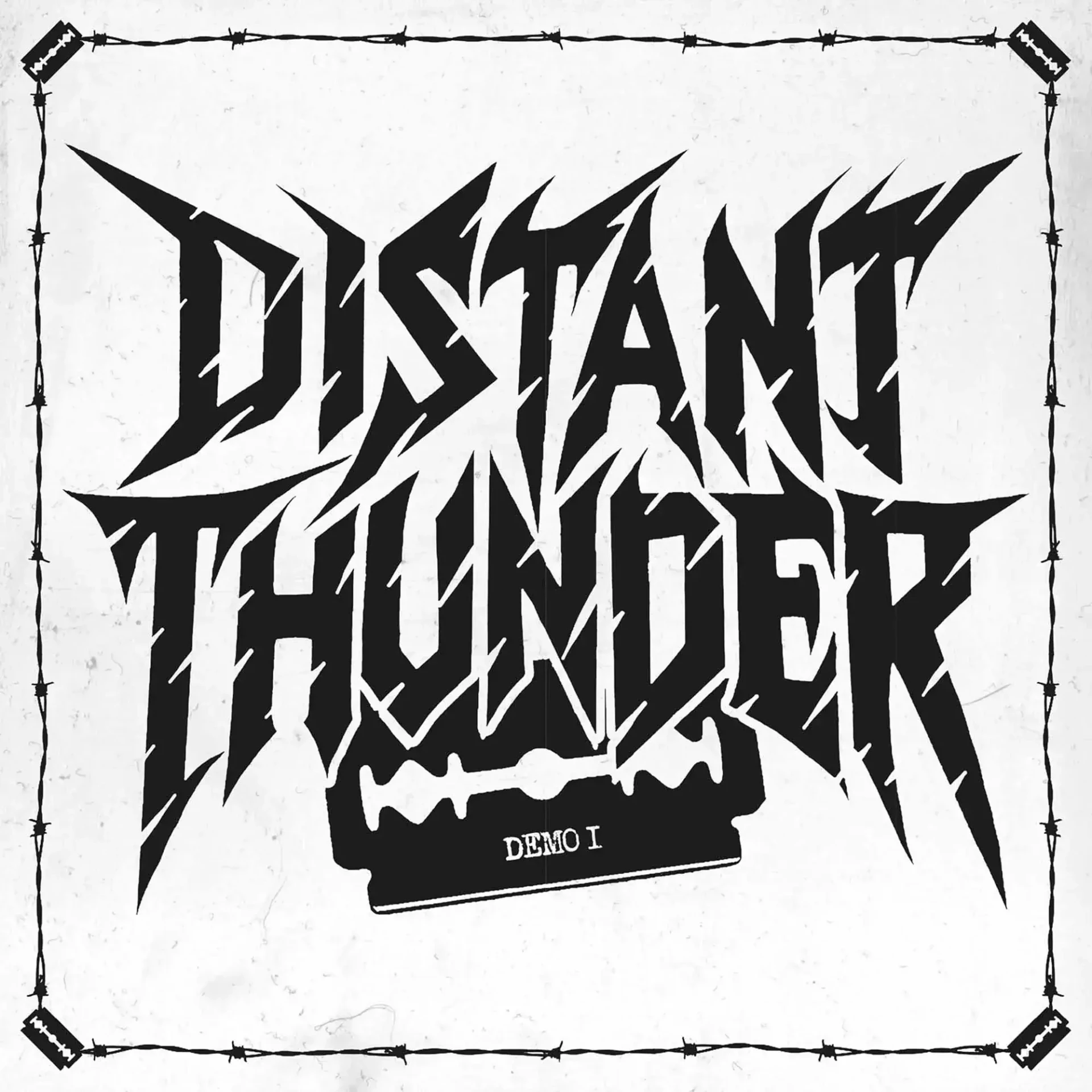 DISTANT THUNDER - Demo I · BLACK LP (Thrash Metal Vinyl) · Bild 1