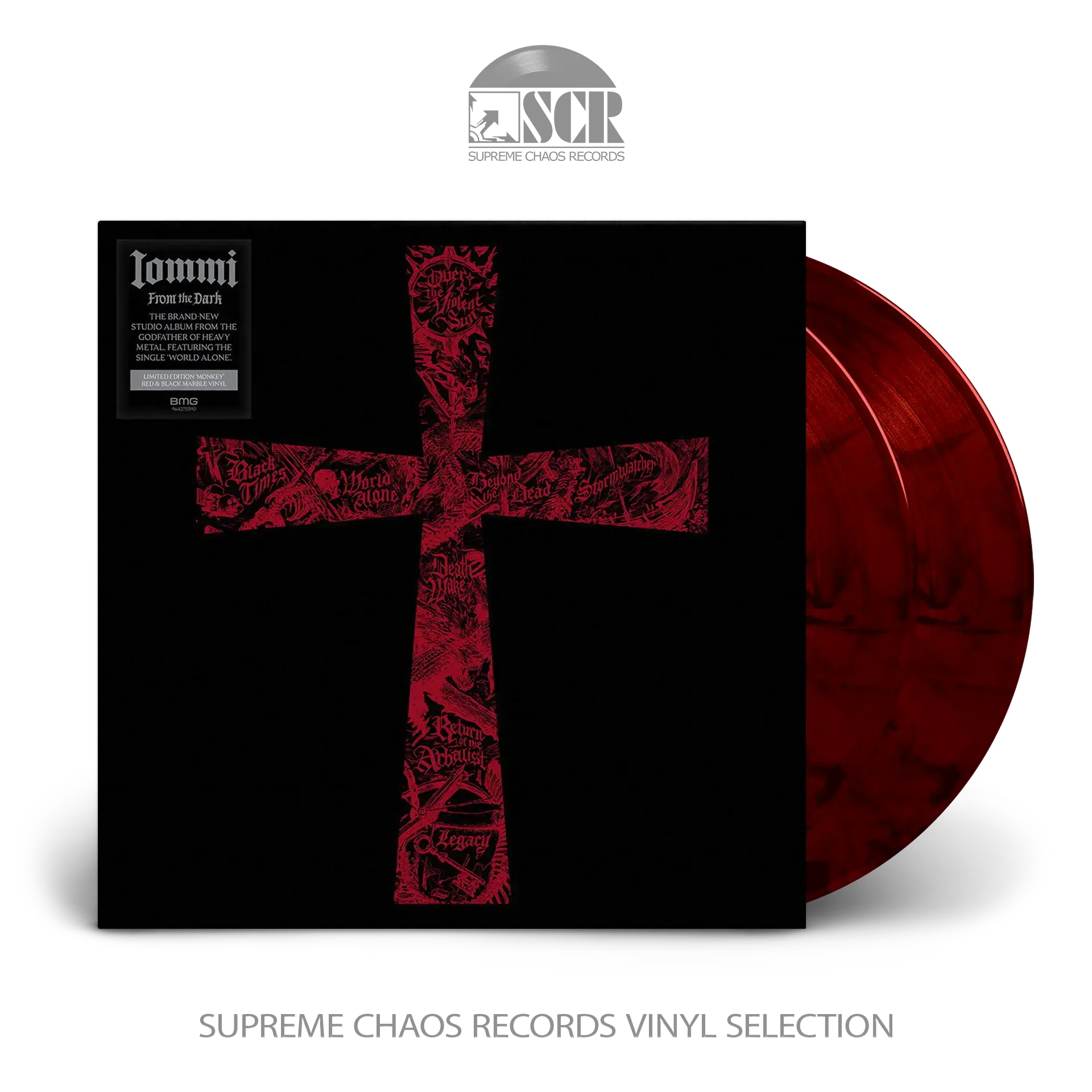 TOMMY IOMMI - From the Dark [RED/BLACK 2LP] (Hard Rock Vinyl)