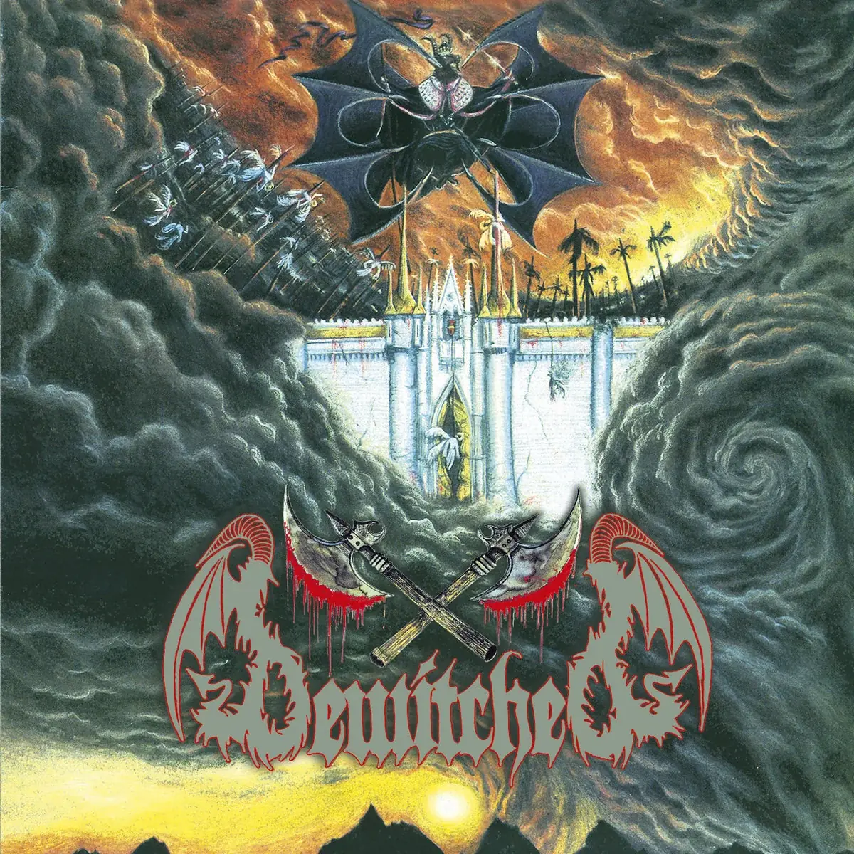 BEWITCHED · Diabolical Desecration (Re-Issue) | GREEN MARBLED LP (Black Metal/Thrash Metal Vinyl) · Bild 1