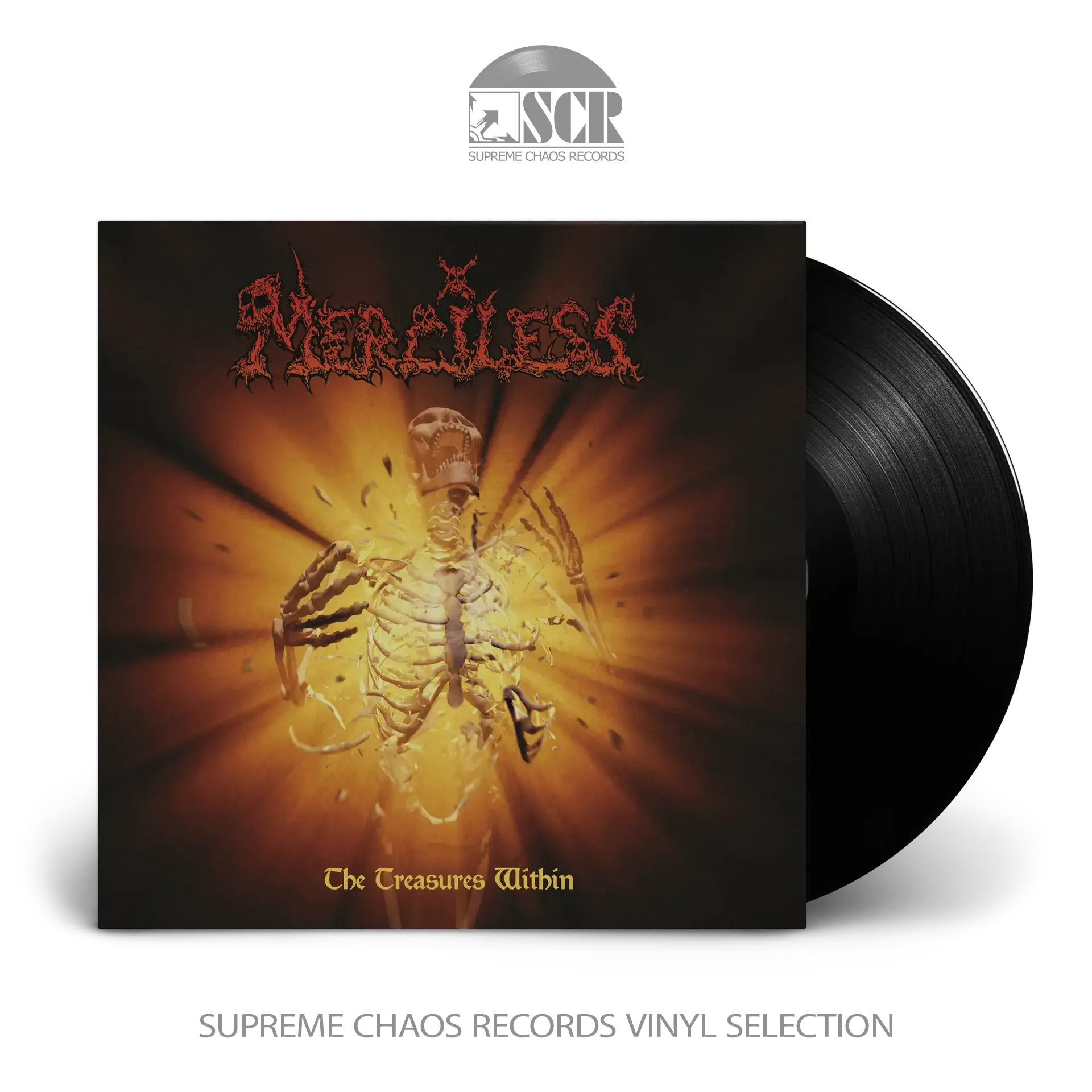 MERCILESS · The Treasures Within | BLACK LP (Death Metal Vinyl)