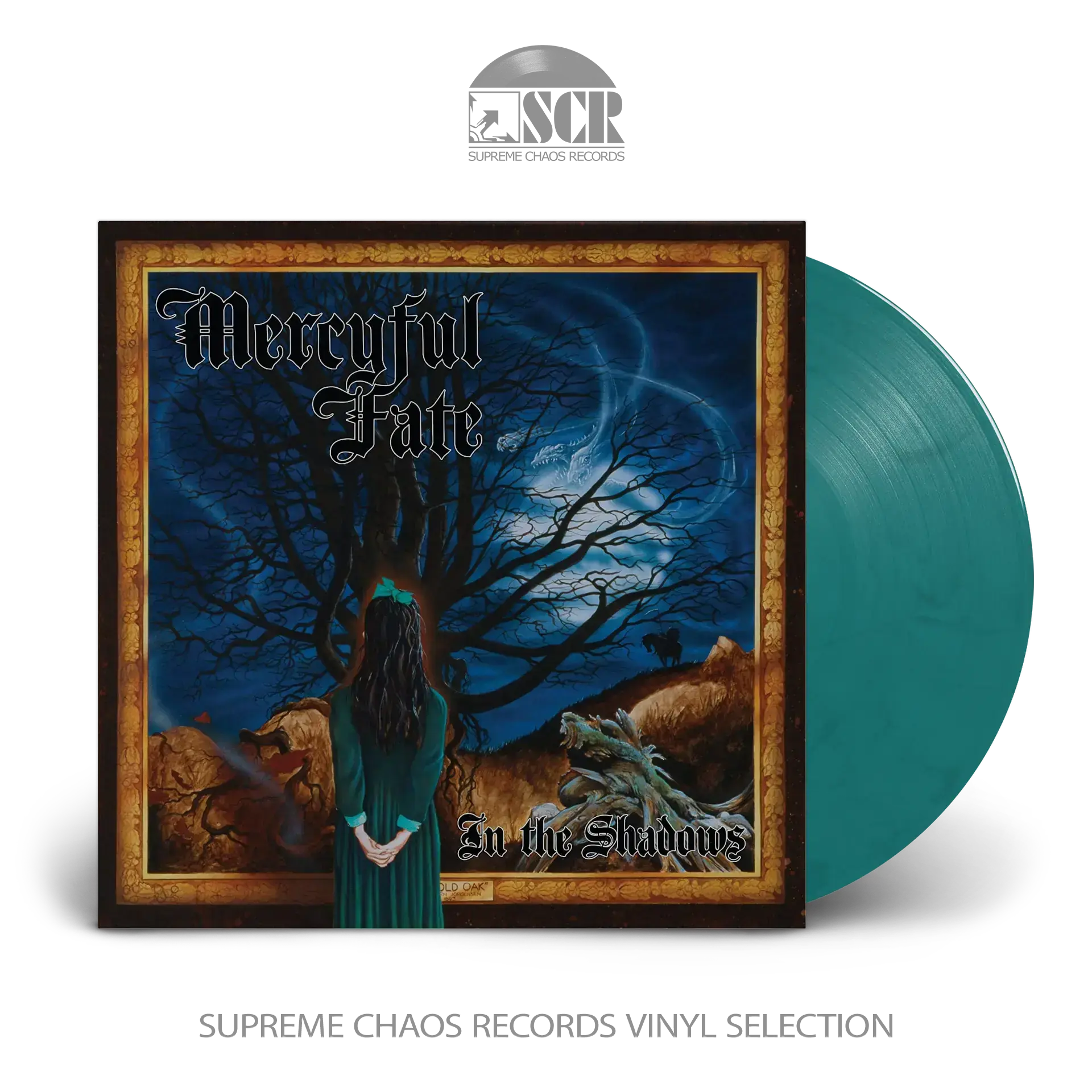 MERCYFUL FATE · In The Shadows (Re-Issue) | TEAL GREEN MARBLED LP (Heavy Metal Vinyl)
