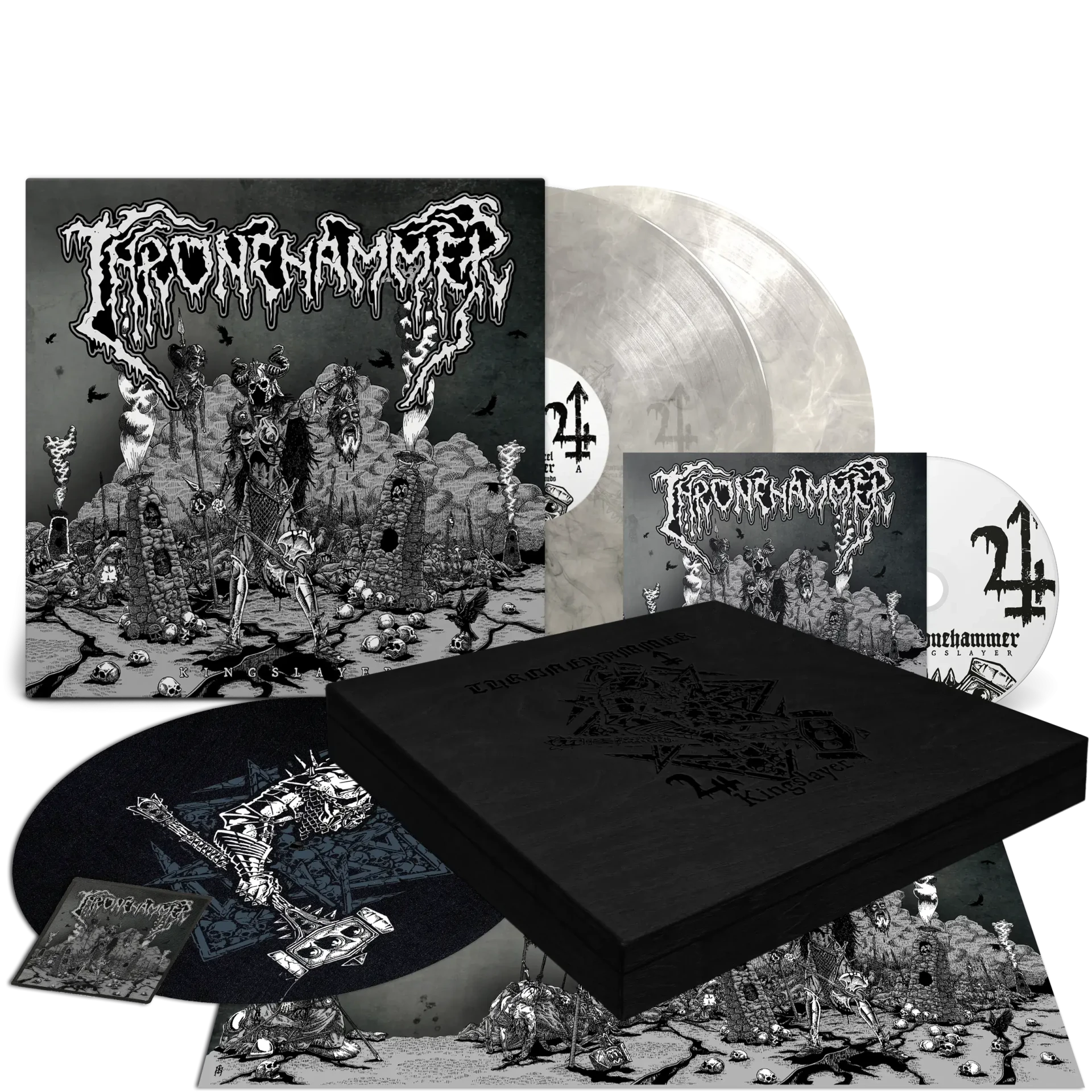 THRONEHAMMER - Kingslayer (Signed) · EXCLUSIVE BOX SET