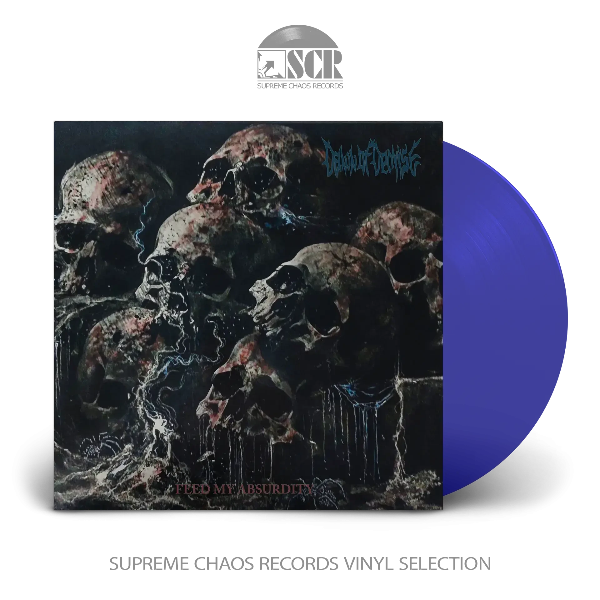 DAWN OF DEMISE - Feed My Absurdity [ASH BLUE LP] (Death Metal Vinyl)
