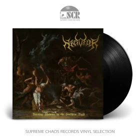 NECROFIER · Burning Shadows in the Southern Night | BLACK LP (Black Metal Vinyl)
