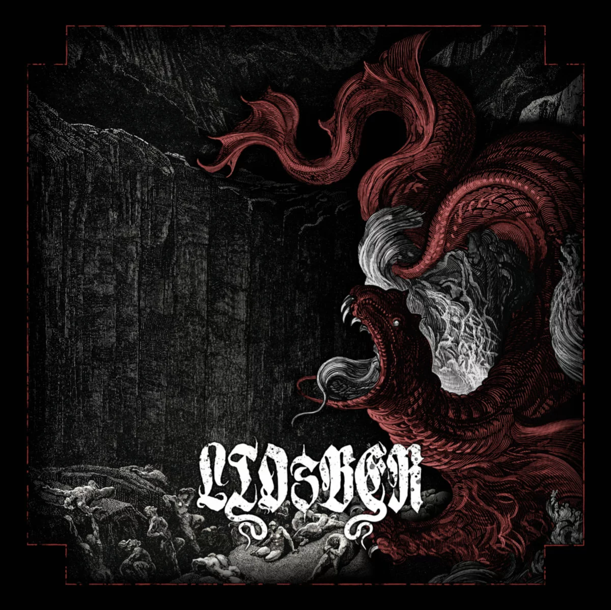LIOSBER · Constrictor Redeemer | BLACK LP (Black Metal Vinyl) · Bild 1