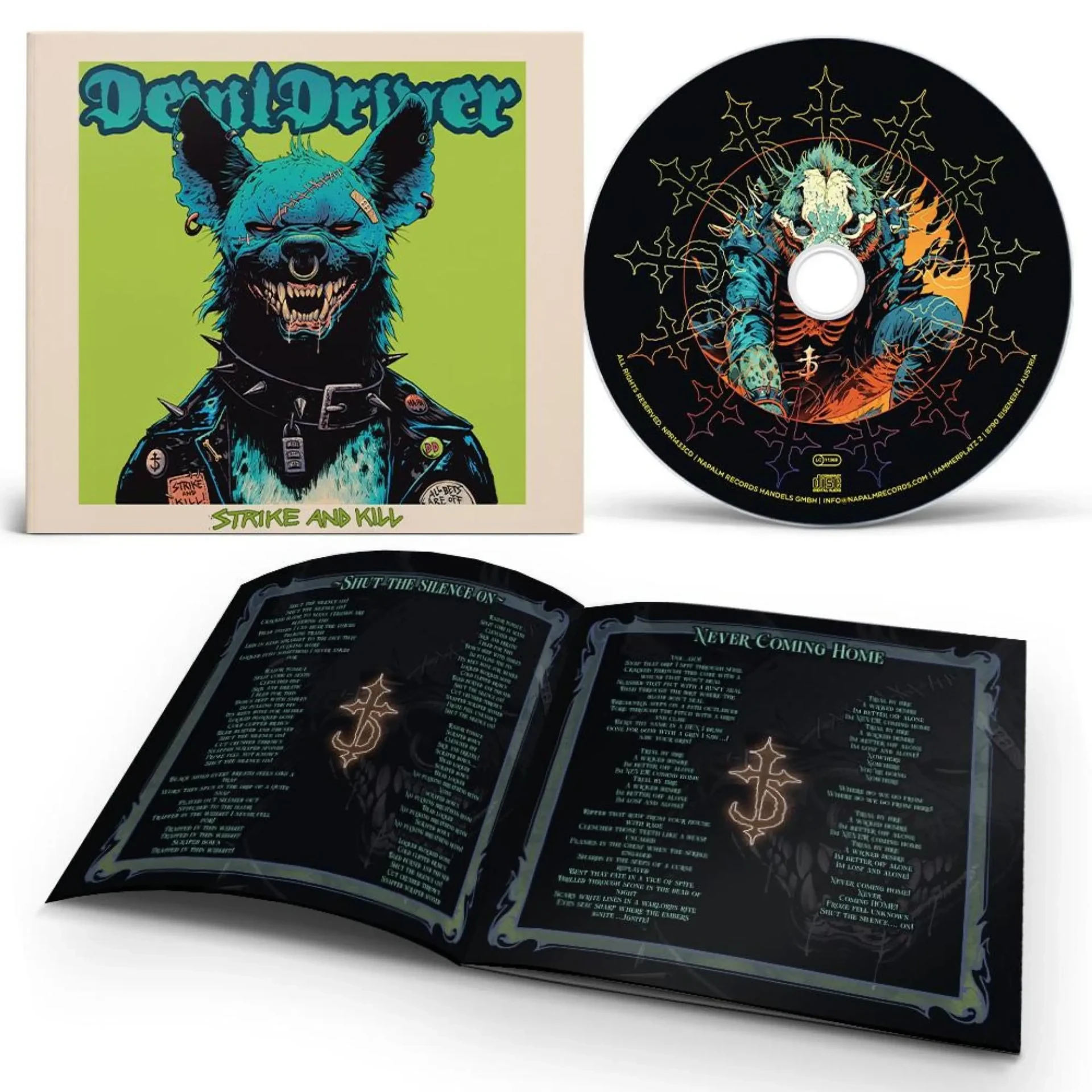 DEVILDRIVER · Strike and Kill | DIGIPAK CD (Melodic Death Metal CDs) · Bild 2