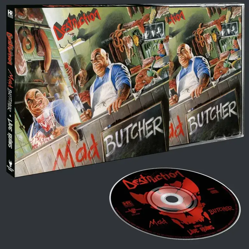 DESTRUCTION · Mad Butcher / Live Ruins | SLIPCASE CD (Thrash Metal CDs) · Bild 2