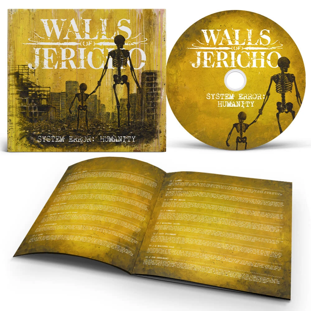 WALLS OF JERICHO · System Error: Humanity | DIGIPAK CD (Metalcore CDs) · Bild 2