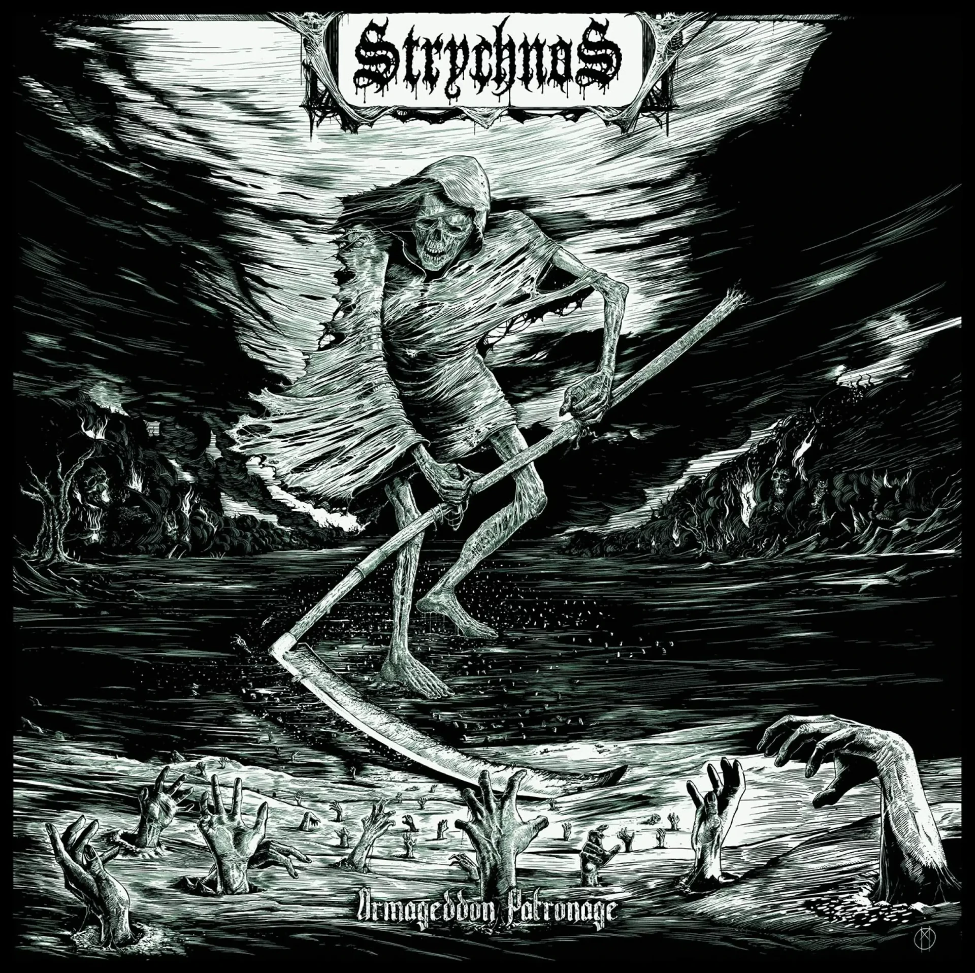 STRYCHNOS - Armageddon Patronage · BLACK LP 1