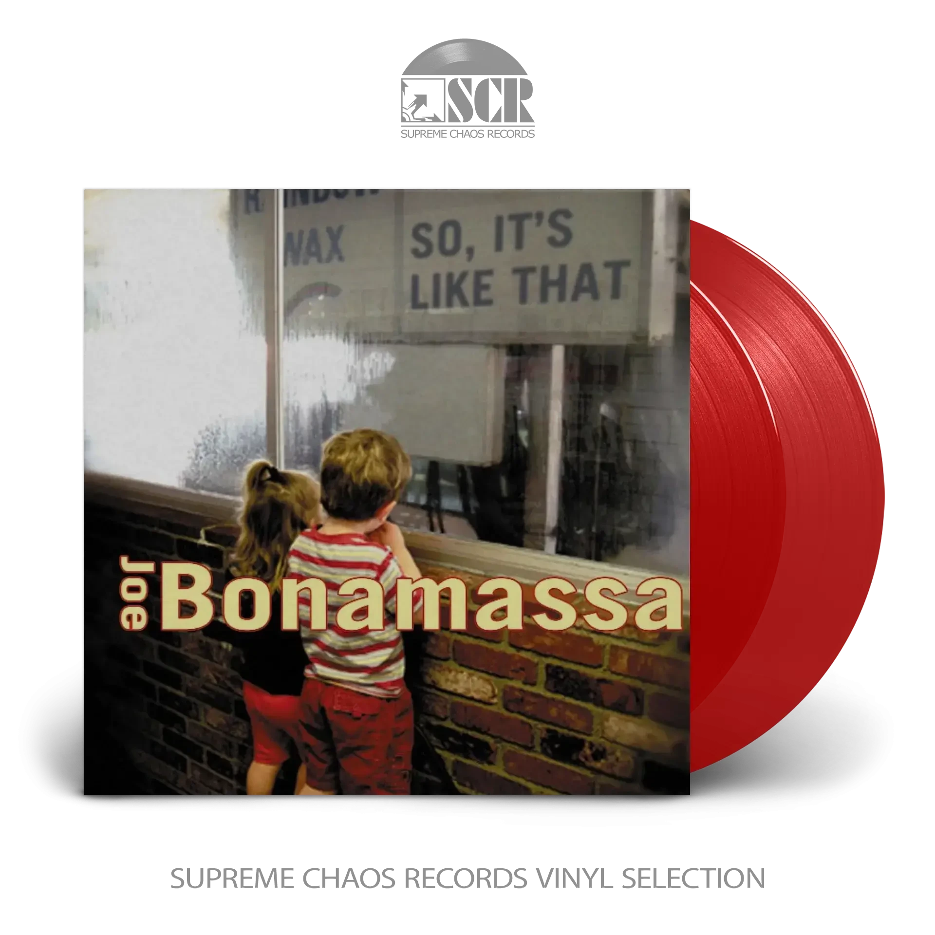 JOE BONAMASSA · So, It's Like That | TRANPARENT RED 2LP (Blues Rock Vinyl)
