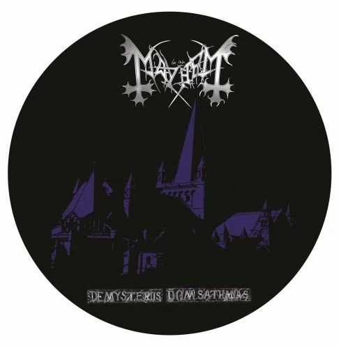 MAYHEM · De Mysteriis Dom Sathanas | PICTURE LP (Black Metal Vinyl)