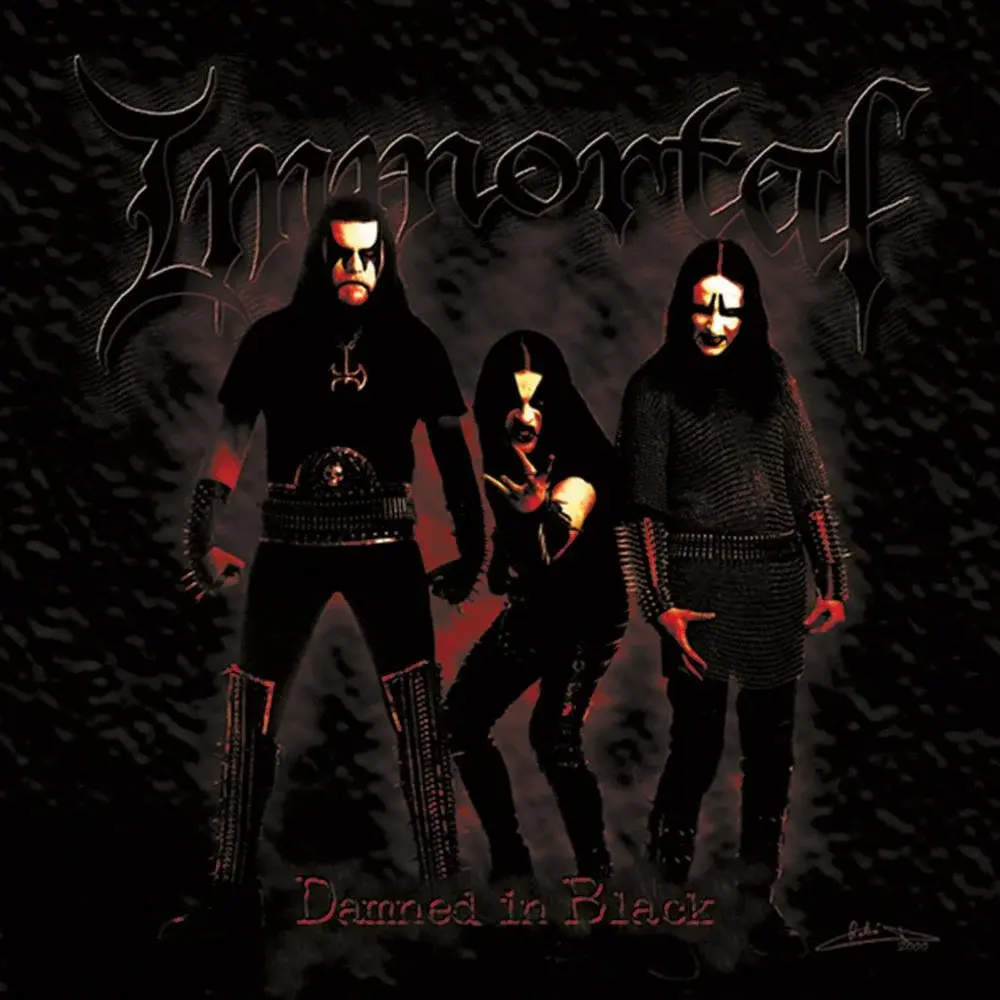 IMMORTAL - Damned in Black (Re-Release) [CD] (Black Metal CDs)