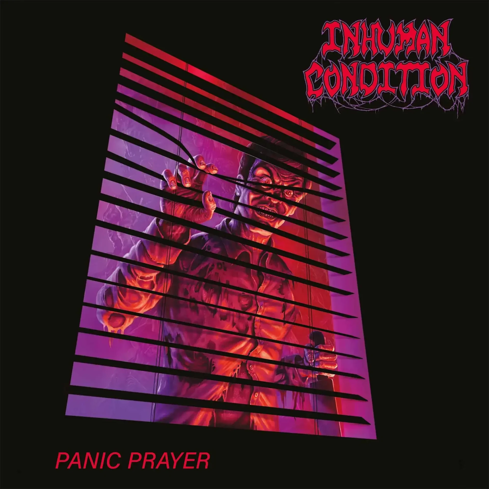 INHUMAN CONDITION · Panic Prayer | BLACK LP (Death Metal Vinyl) · Bild 1
