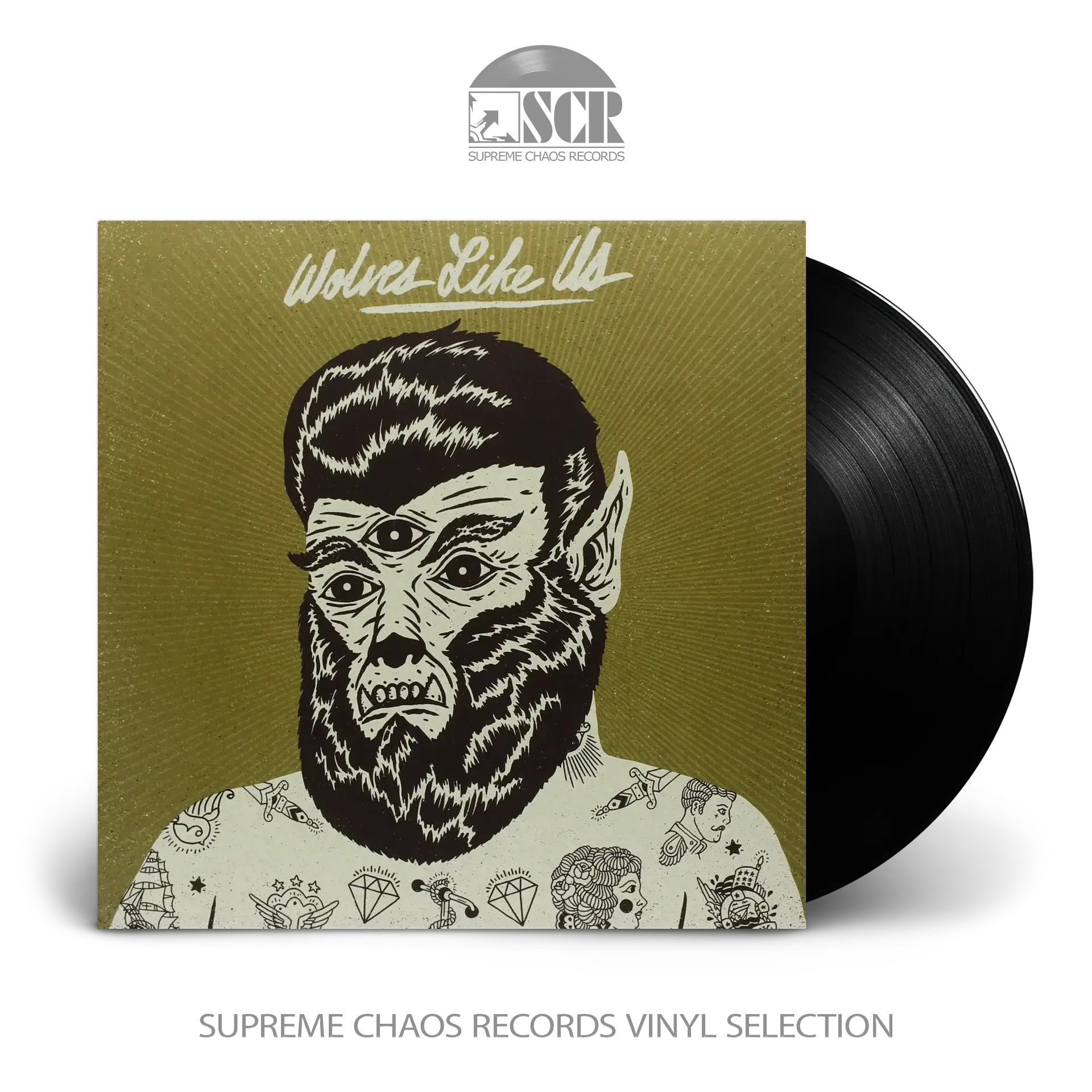 WOLVES LIKE US · Get Gone | BLACK 10" MLP (Hardcore Vinyl)