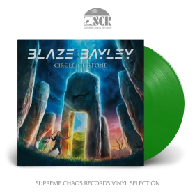 BLAZE BAYLEY · Circle Of Stone | GREEN LP (Heavy Metal Vinyl)