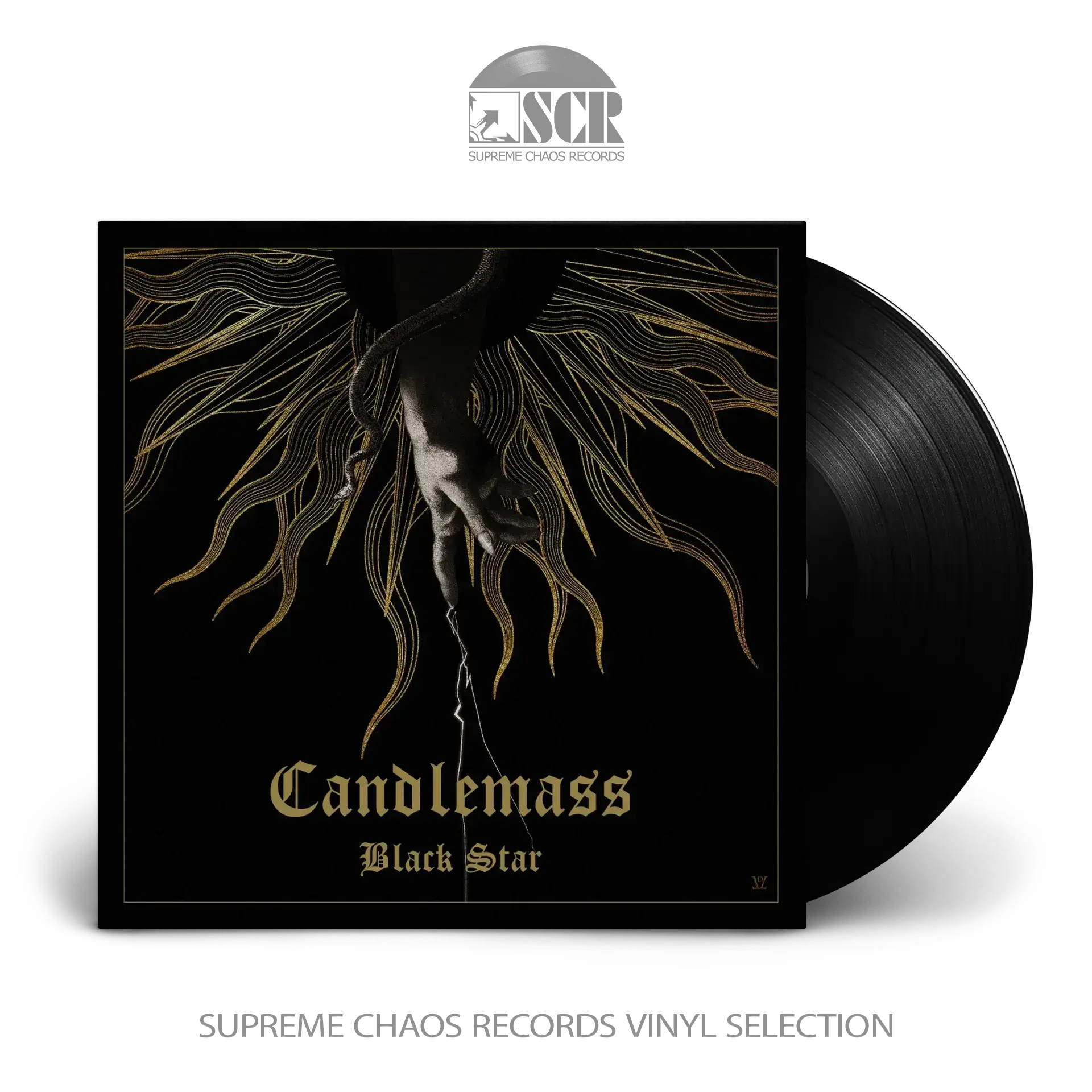 CANDLEMASS · Black Star | BLACK LP (Doom Metal Vinyl)