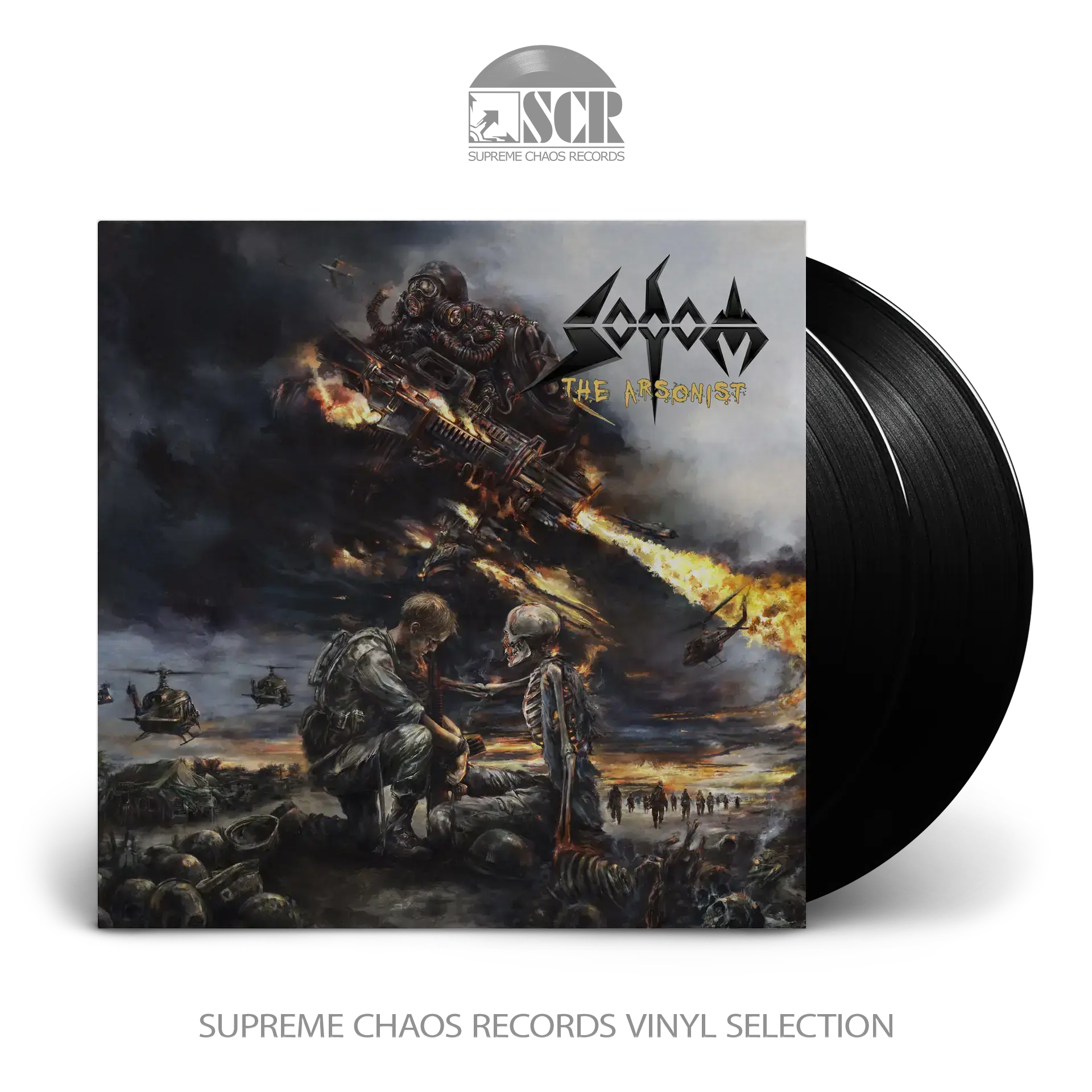 SODOM - The Arsonist · BLACK 2LP (Thrash Metal Vinyl)