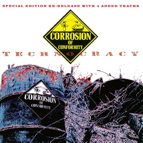 CORROSION OF CONFORMITY · Technocracy [RED/WHITE] | LP (Hardcore/Sludge Vinyl) · Bild 1