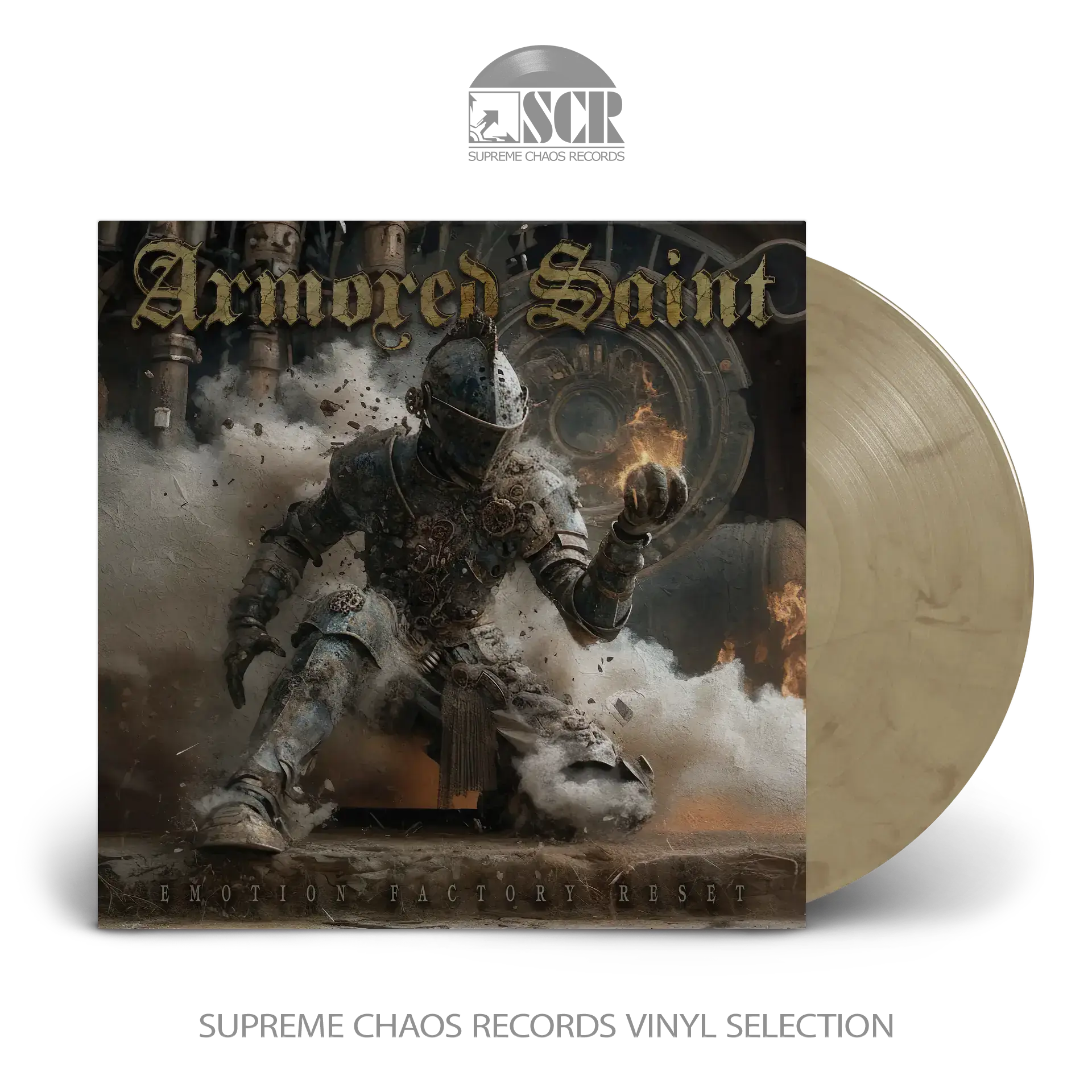 ARMORED SAINT · Emotion Factory Reset | BEIGE GREY MARBLED LP (Heavy Metal Vinyl)