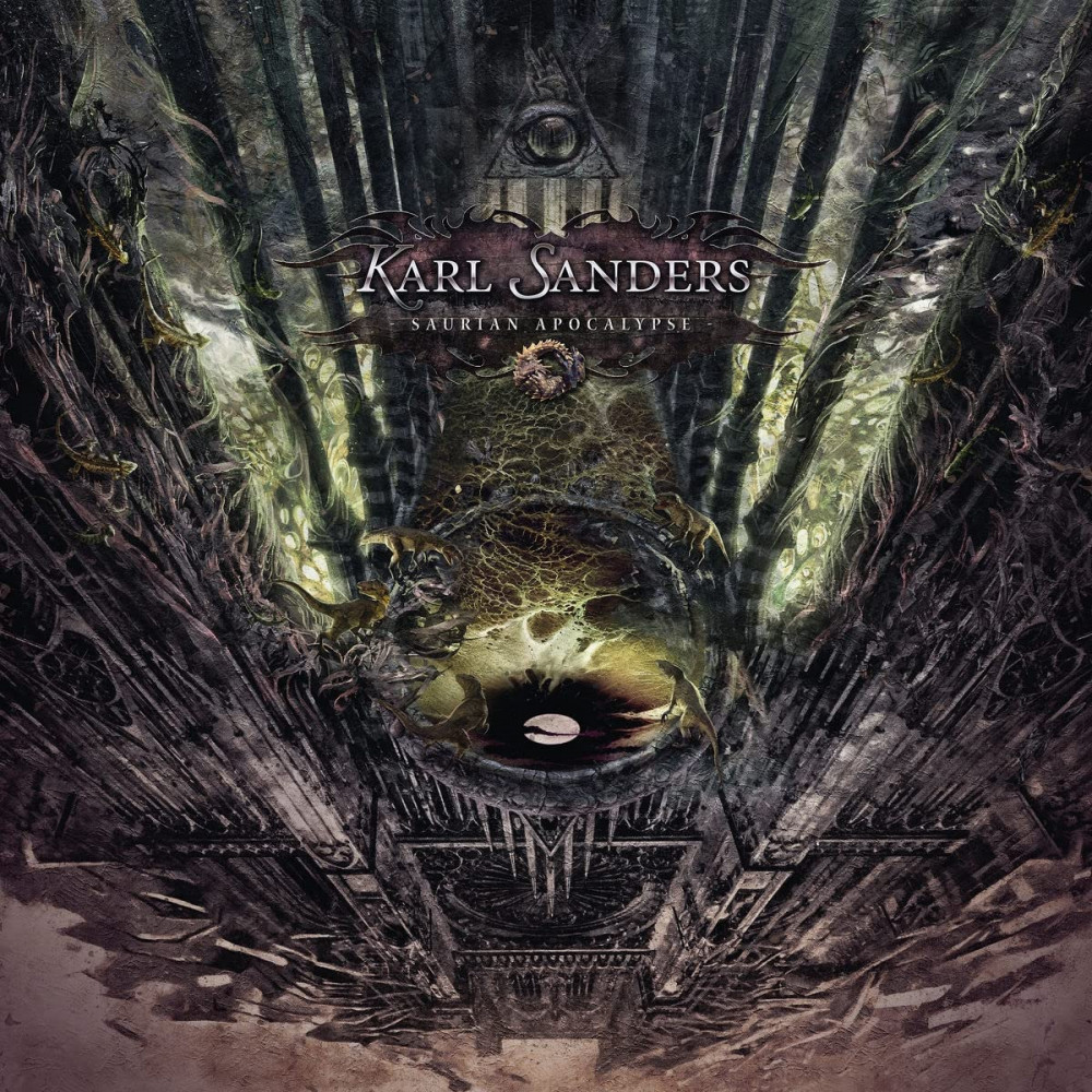 KARL SANDERS · Saurian Apocalypse | EVIL GREEN DLP (Rock Vinyl) · Bild 1