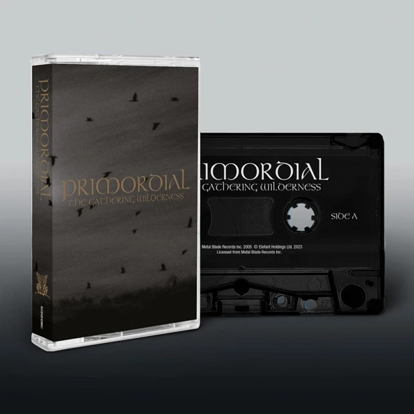 PRIMORDIAL · The Gathering Wilderness | BLACK TAPE (Black Metal Tapes)