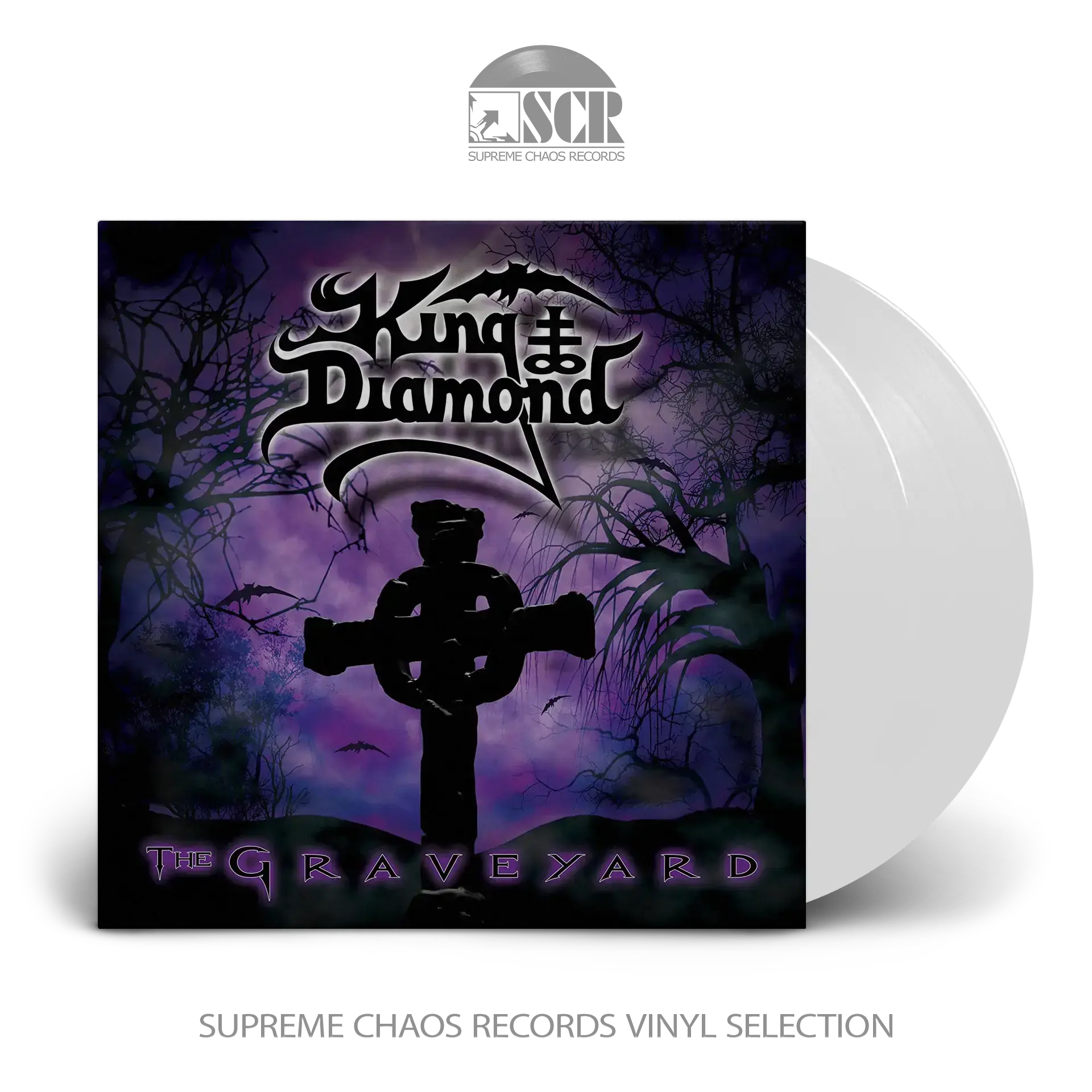 KING DIAMOND · The Graveyard | WHITE 2LP (Heavy Metal Vinyl)