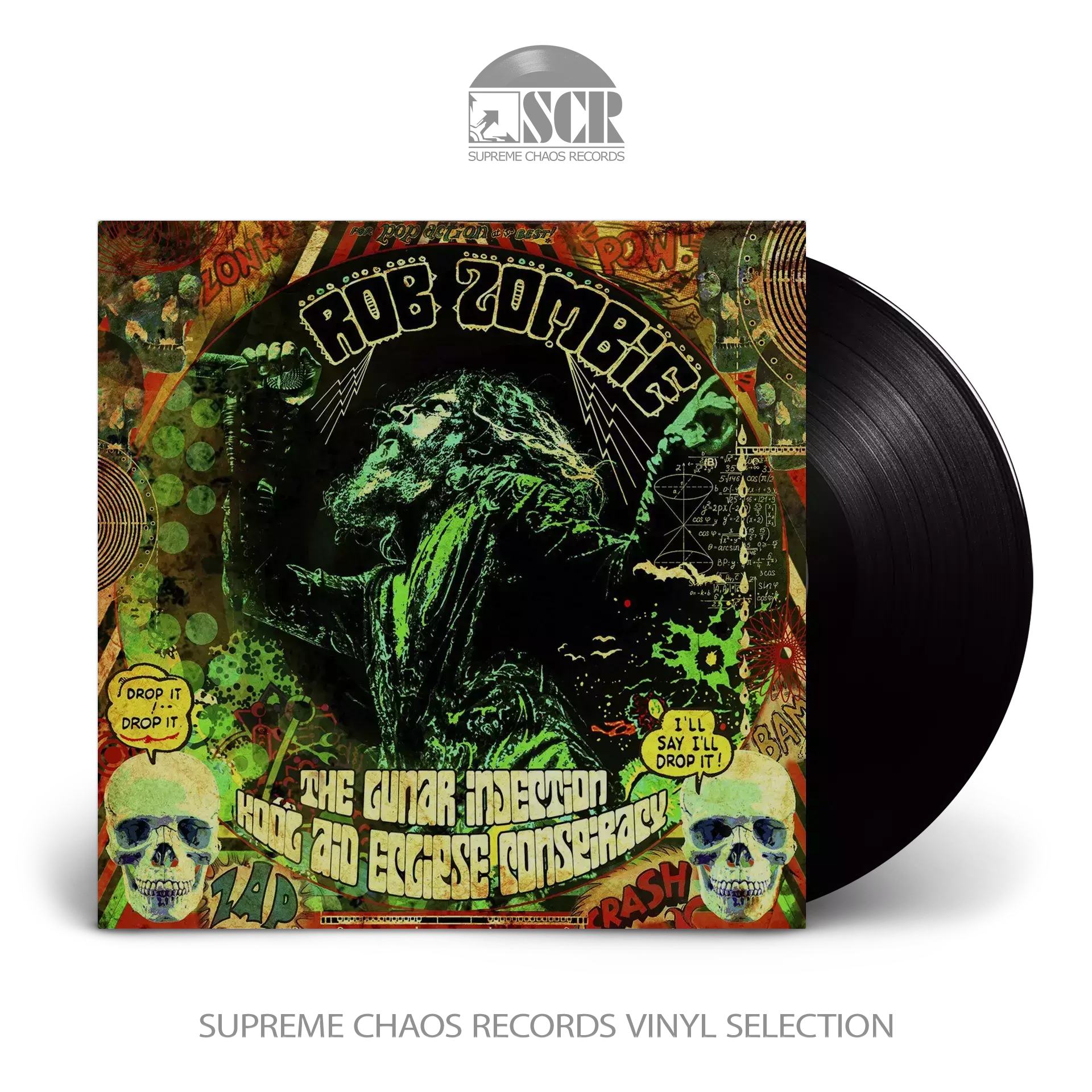 ROB ZOMBIE · The lunar injection kool aid eclipse conspiracy | BLACK LP (Industrial/Heavy Metal Vinyl)