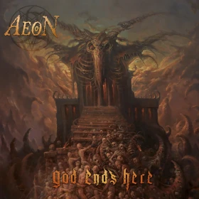 AEON · God Ends Here | BLACK LP (Death Metal Vinyl) · Bild 1