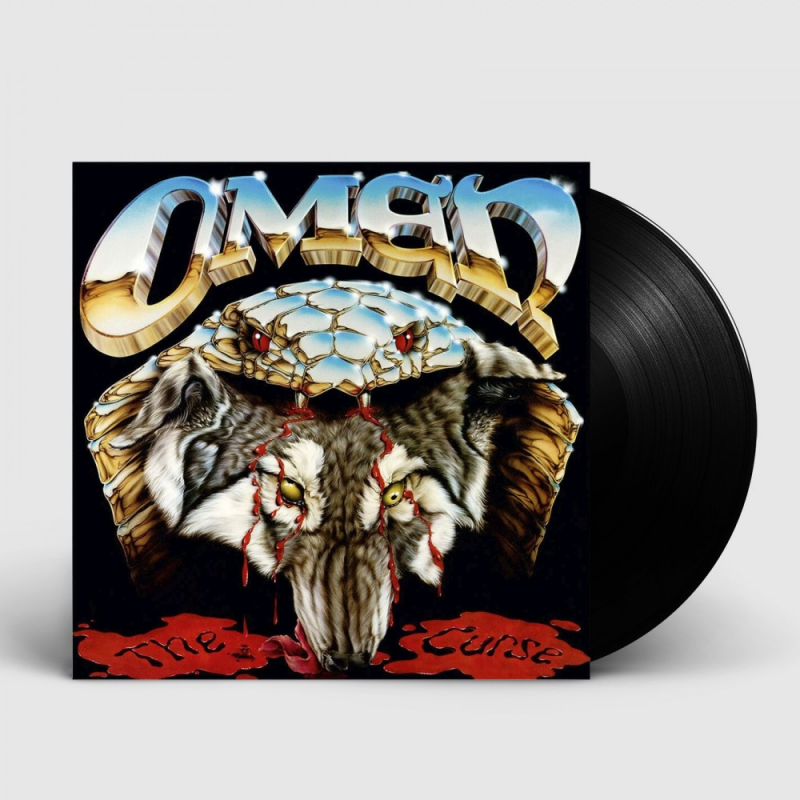 OMEN - The Curse · BLACK LP (Heavy Metal Vinyl)