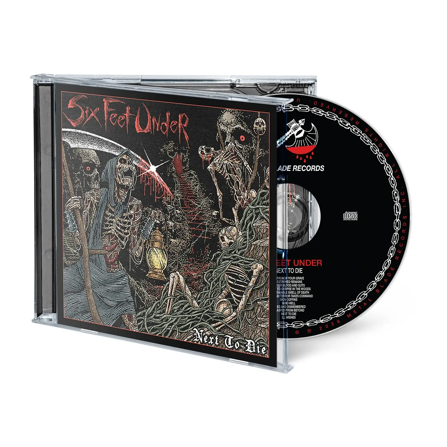 SIX FEET UNDER · Next To Die | CD (Death Metal CDs) · Bild 2