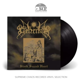 GEHENNA · Black Seared Heart | BLACK LP (Black Metal Vinyl)