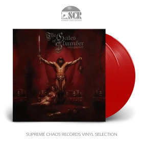 THE GATES OF SLUMBER · Conqueror | RED 2LP (Doom Metal Vinyl)