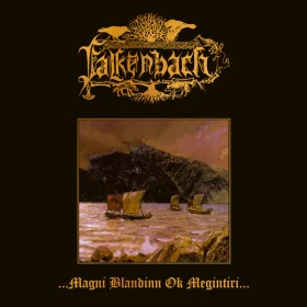 FALKENBACH · ...Magni Blandinn Ok Megintíri... | YELLOW/BLACK MARBLED LP (Black Metal/Folk Vinyl) · Bild 1