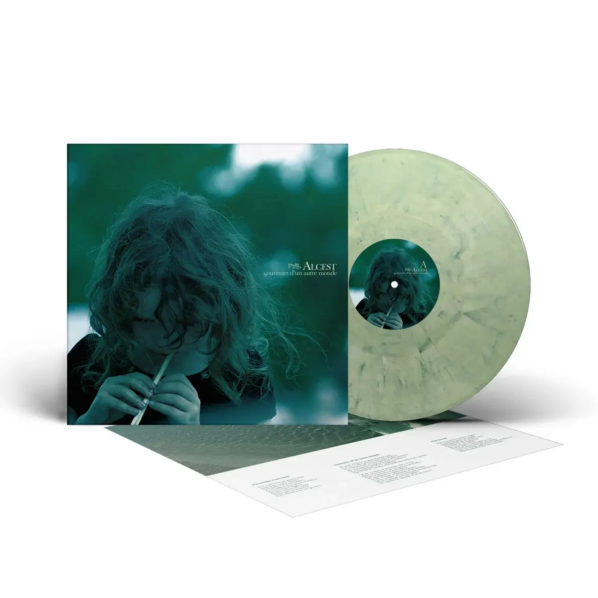ALCEST · Souvenirs D'un Autre Monde | WHITE/GREEN MARBLED LP (Black Metal/Progressive Rock Vinyl) · Bild 2