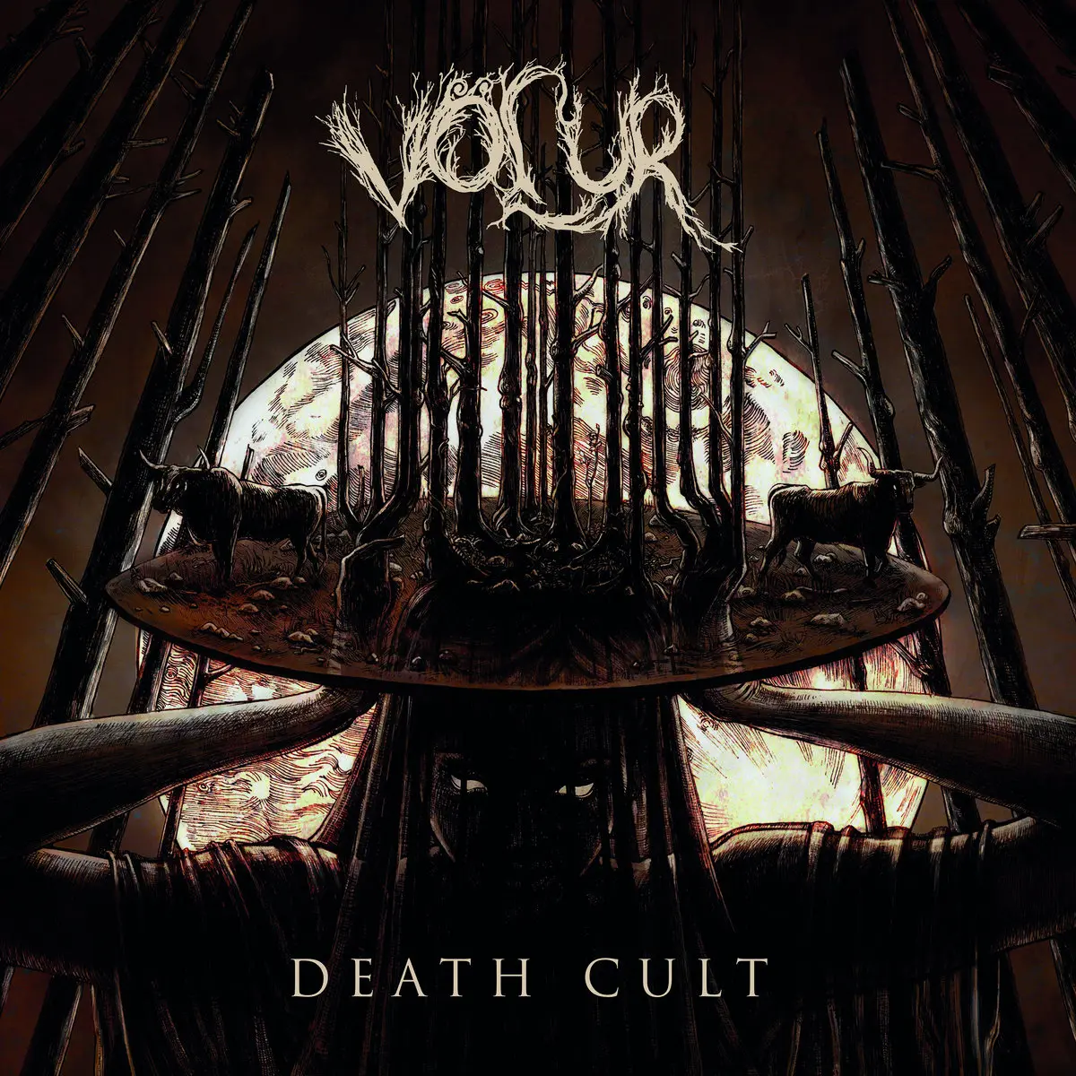 VÖLUR · Death Cult | SILVER LP (Heavy Metal Vinyl) · Bild 1